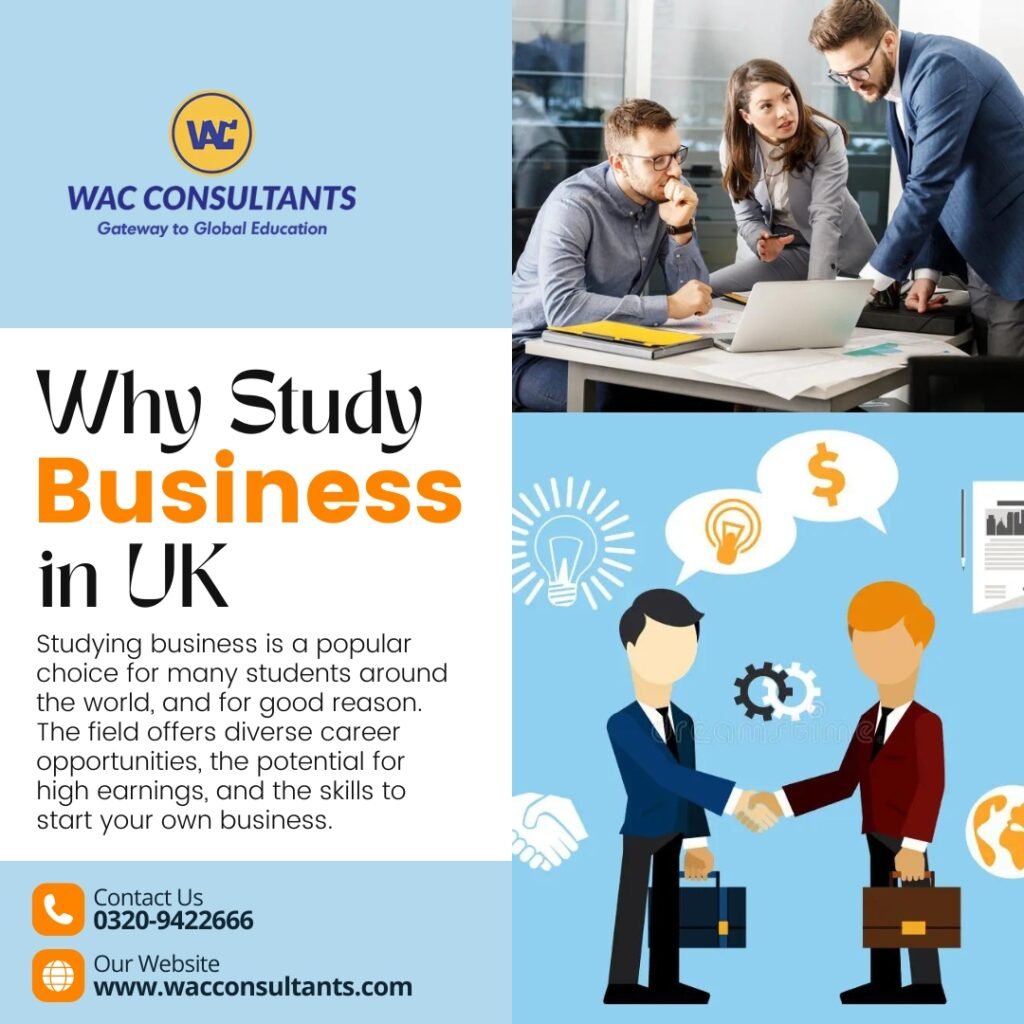Why Study Business in UK
