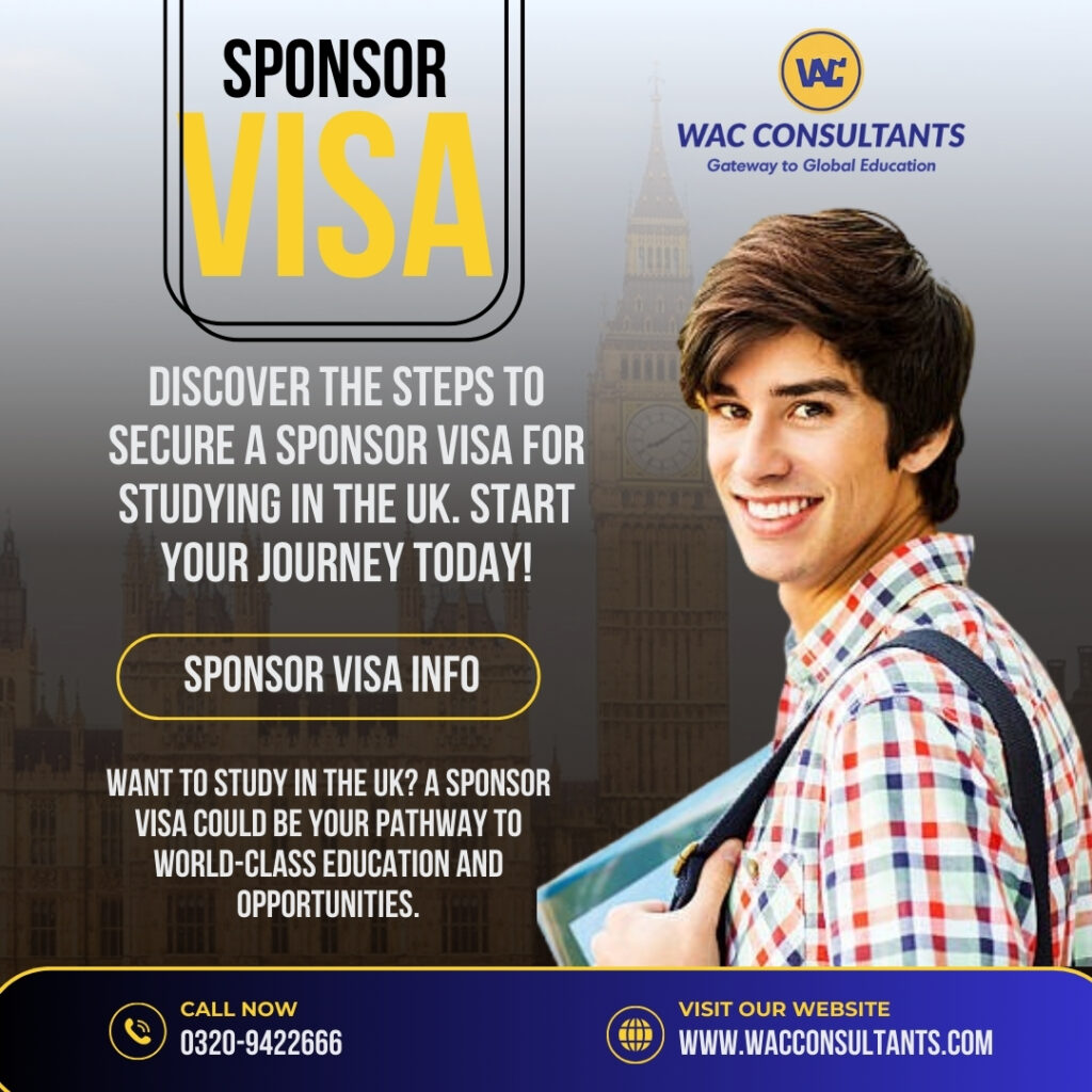 Can We Do Study on Sponsor Visa in UK