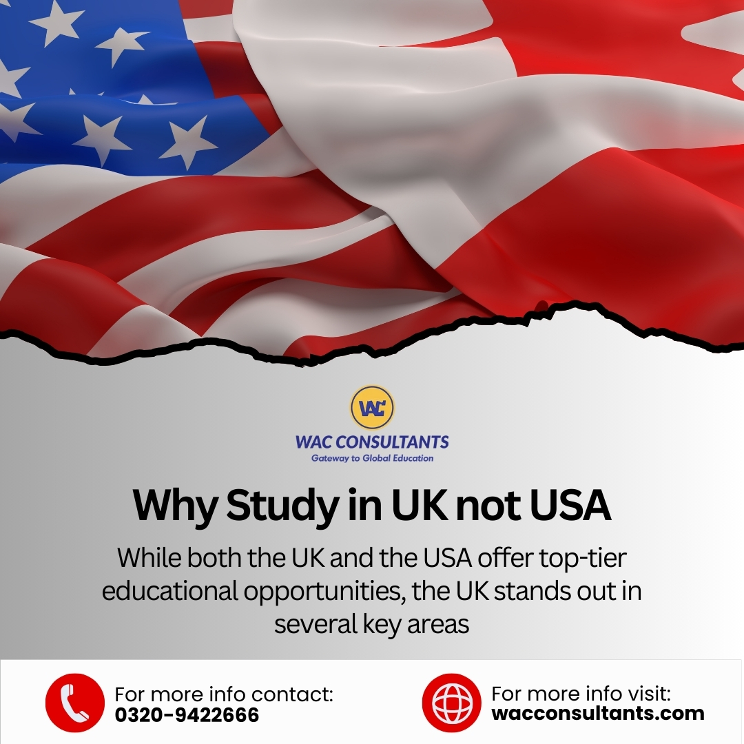 Why Study in UK not USA