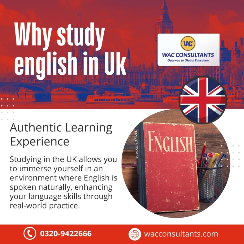 Why study english in Uk