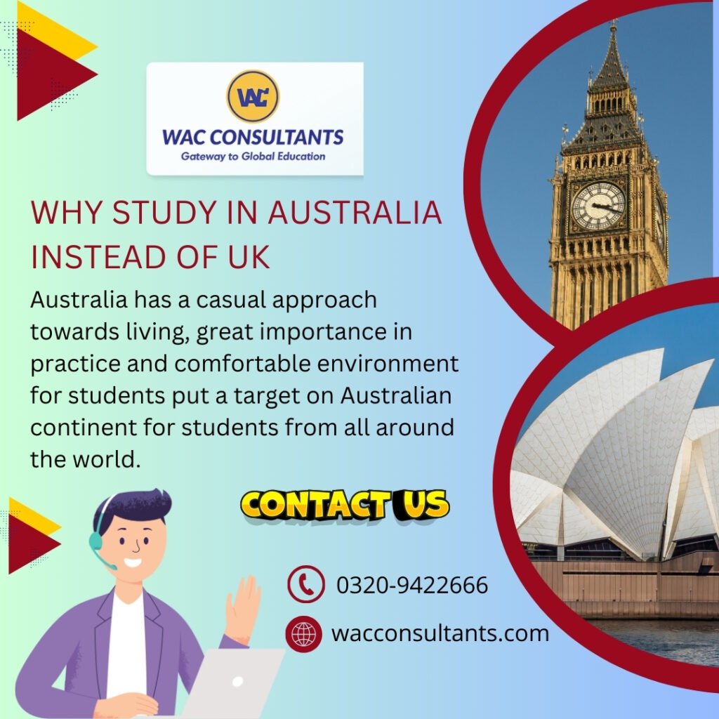 Why study in Australia instead of UK