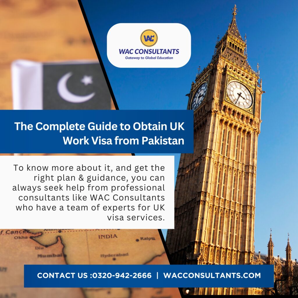 The Complete Guide to Obtain UK Work Visa from Pakistan