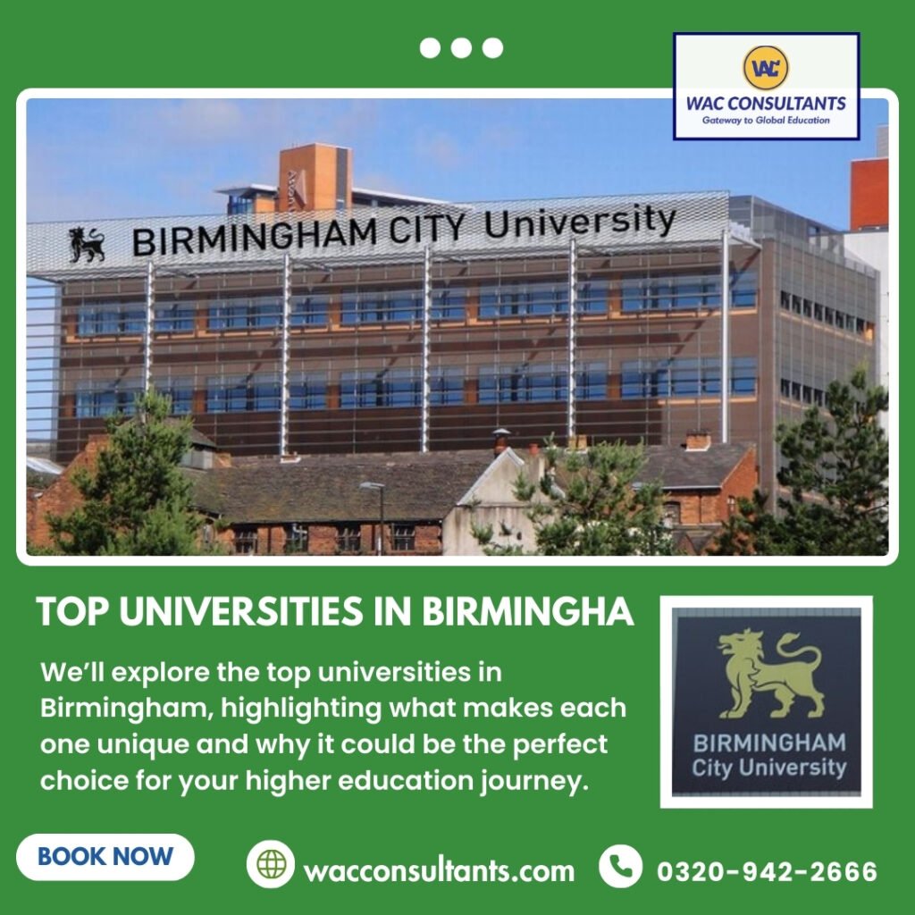 Top Universities in Birmingham