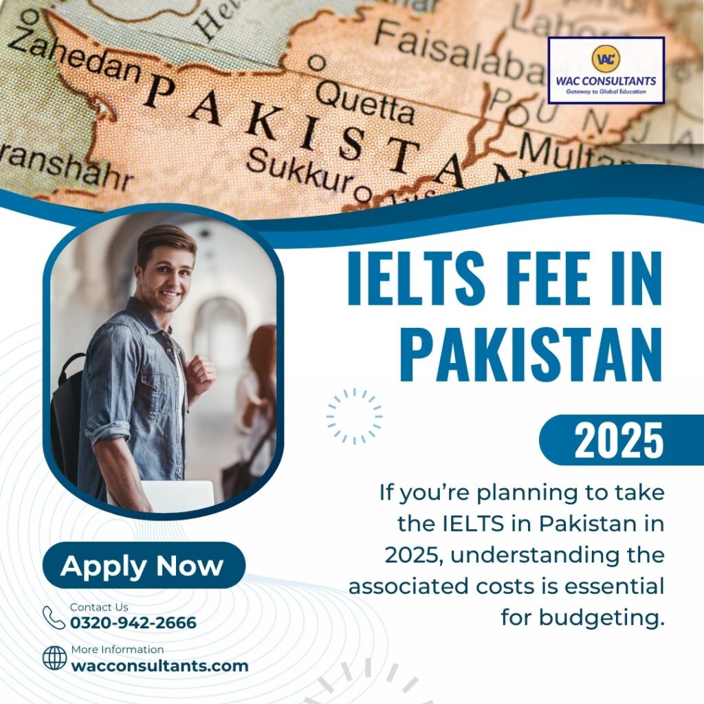 ielts fee in pakistan 2025