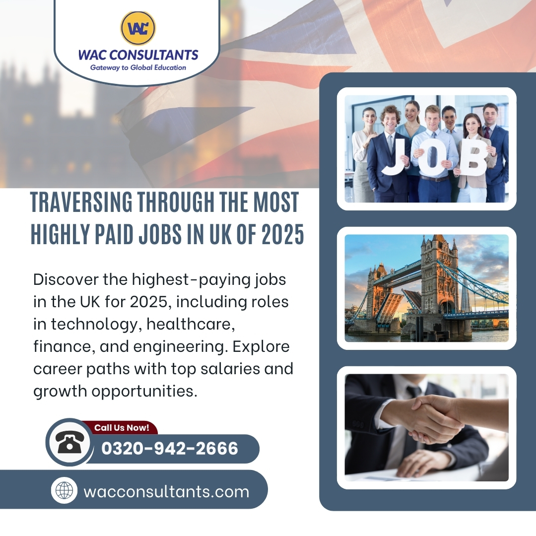 highest paying jobs uk 2025