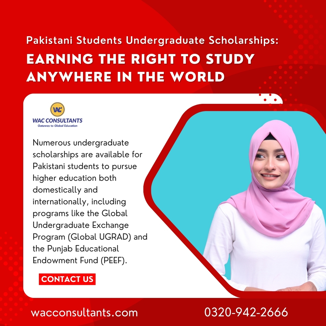 undergraduate scholarships for pakistani students