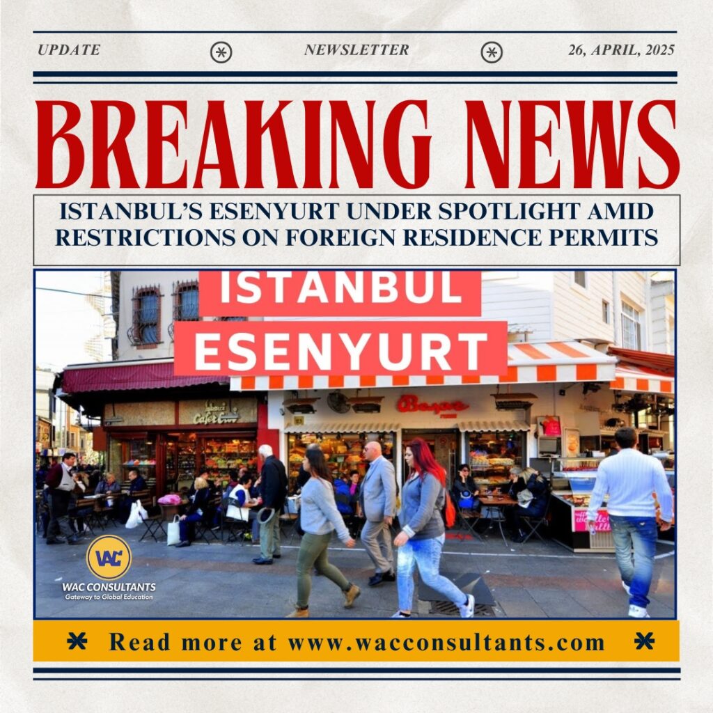 Istanbul’s Esenyurt under spotlight amid restrictions on foreign residence permits