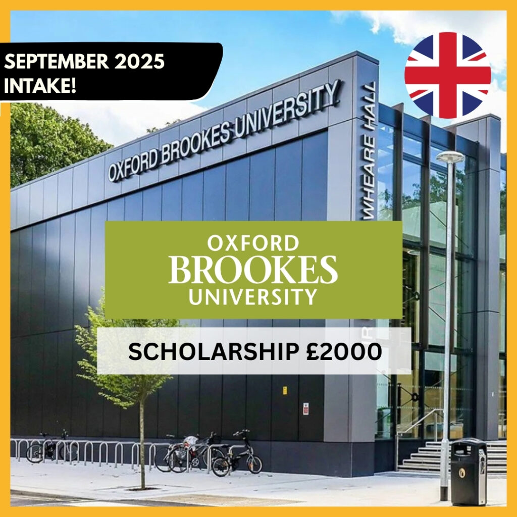 🎓 Oxford Brookes University – September 2025 Intake!