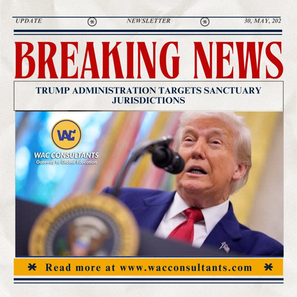Trump Administration Targets Sanctuary Jurisdictions