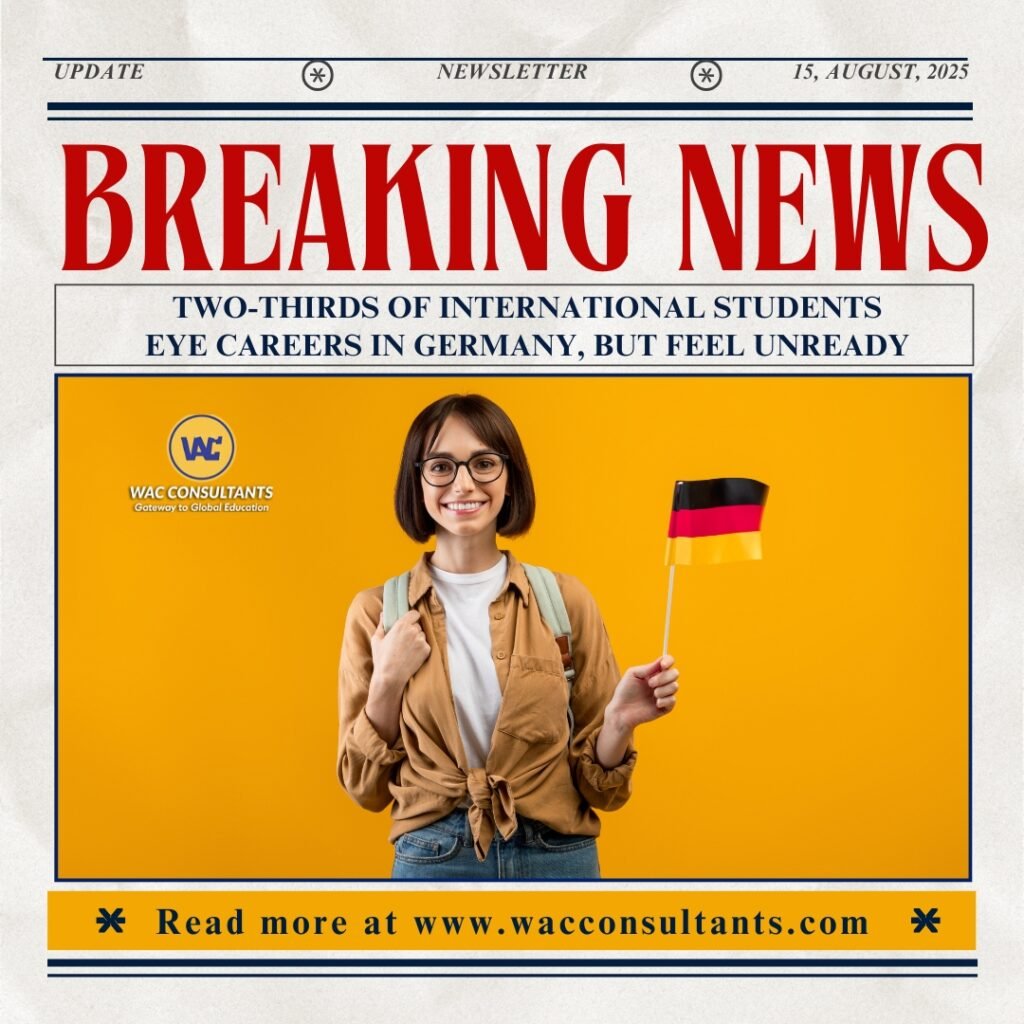 Two-Thirds of International Students Eye Careers in Germany, But Feel Unready