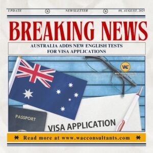 Australia Adds New English Tests for Visa Applications