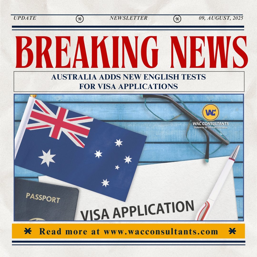 Australia Adds New English Tests for Visa Applications