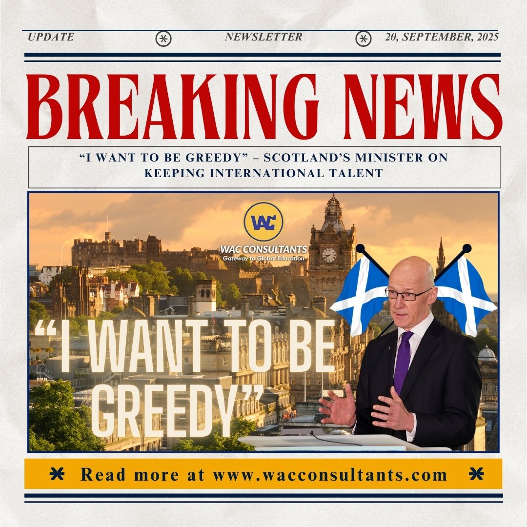 “I Want to Be Greedy” – Scotland’s Minister on Keeping International Talent